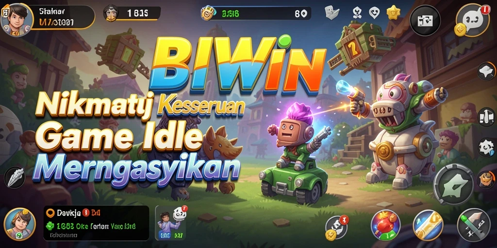 Tampilan gameplay BIWIN yang menyenangkan dan interaktif.