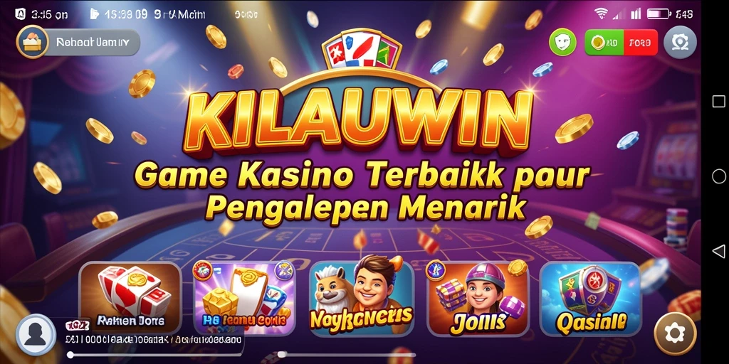 Tampilan gameplay seru dan mengasyikkan di KILAUWIN.