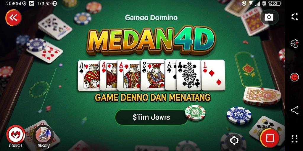 Tampilan gameplay domino yang seru dan interaktif.