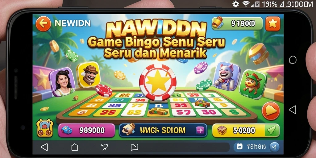 Tampilan gameplay seru dari permainan Bingo NEWIDN.