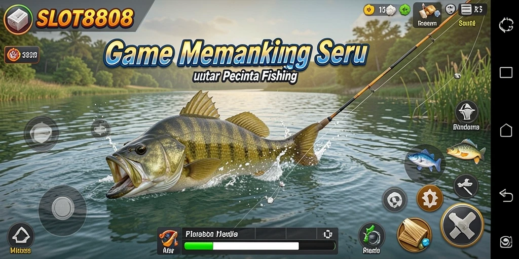 Tangkapan besar di SLOT8808 dengan grafis memukau saat memancing.