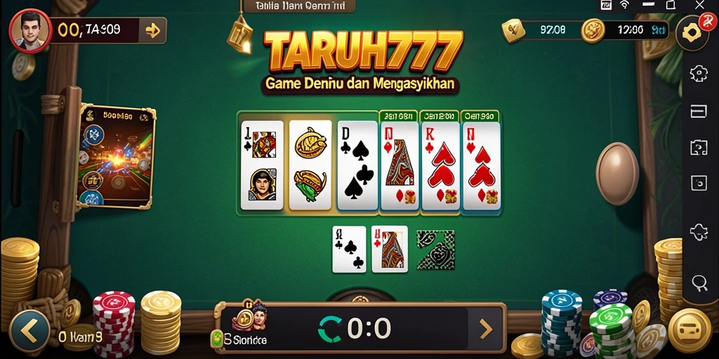 Tampilan gameplay TARUH777 yang seru dan menarik.