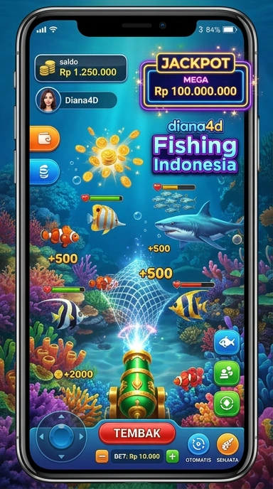 Tampilan antarmuka diana4d yang user-friendly.